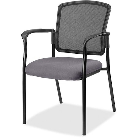 Lorell Guest Chair, w/Arms, 25-4/5inx20inx32in, Carbon LLR23100101